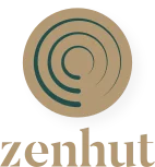 ZenHut logo in the footer section