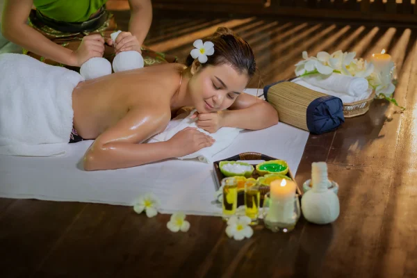 Thai massage for health spas.